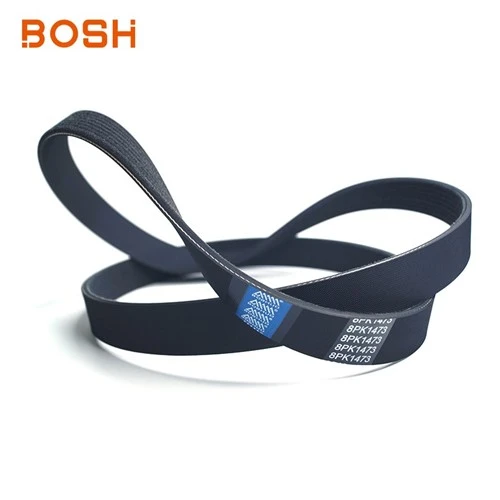 Correia de transmissão de transmissão serpentina PK com nervuras para escavadeira de máquinas pesadas V-